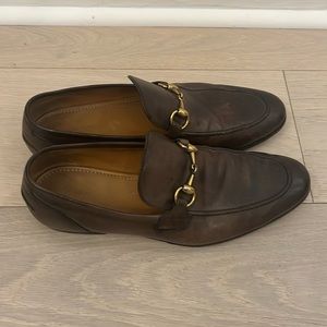 Gucci Jordaan brown loafer size 9 US